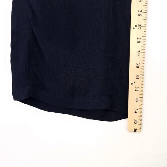 Roxy Bathingsuit Cover Up Pants Oceanside Drawstring Beach Summer Size XL Blue - Picture 8 of 15